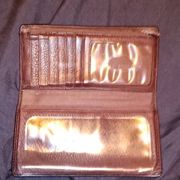 Fossil checkbook wallet - Picture 3 of 4